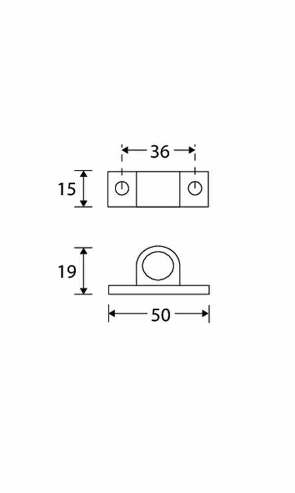 Sluitkom tbv raamknip MGG