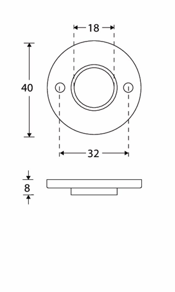 Krukrozet Chemin de Fer 40mm MMZ