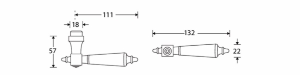 Gatdeel LS Roman MGTI-bakeliet