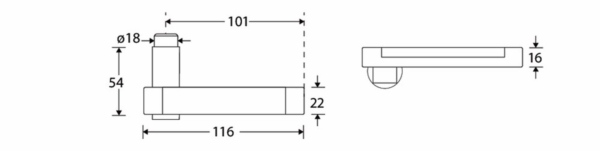 Gatdeel RS Dual MMNO/ebben