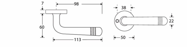 krukgarnituur Art-deco/Elegant MGN