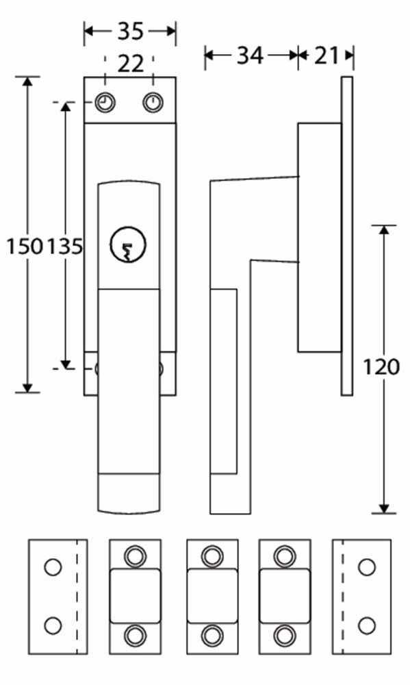 Krukespagn. Dual RS afsl.baar MMNON
