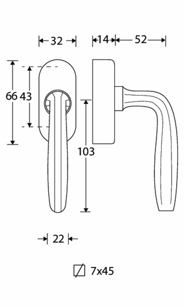 DK garnituur Banaan / Elegant MGN