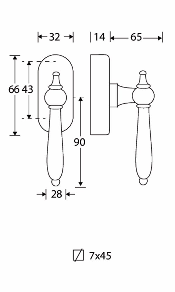DK garnituur Barock/Elegant MTO