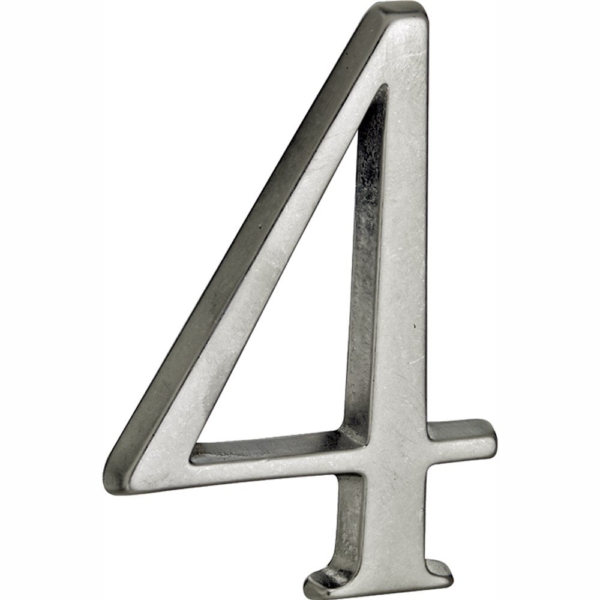 Huisnummer Roman 120mm-4 MAC