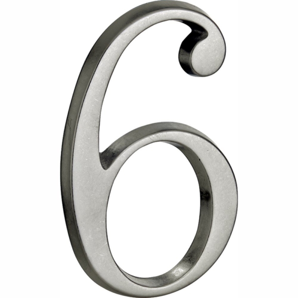 Huisnummer Roman 120mm-6 MAC