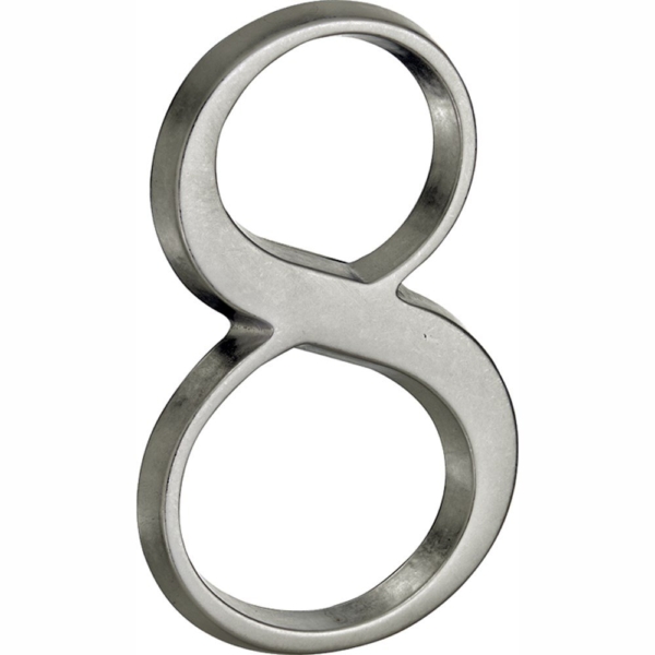 Huisnummer Roman 120mm-8 MAC