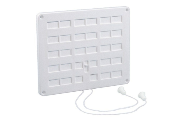 AFSL VENT.ROOSTER 250x200 WIT