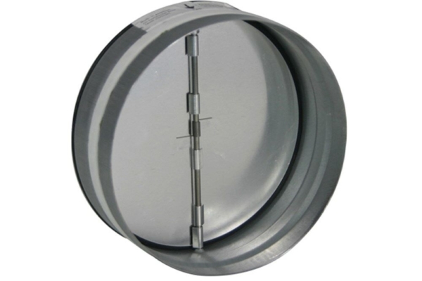 VLINDERKLEP 100MM GEGALV. KF