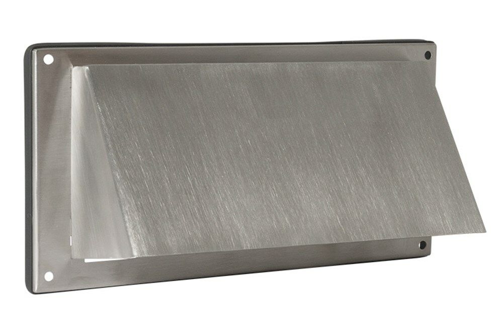 BUITENROOSTER RVS 250X125 SCHU