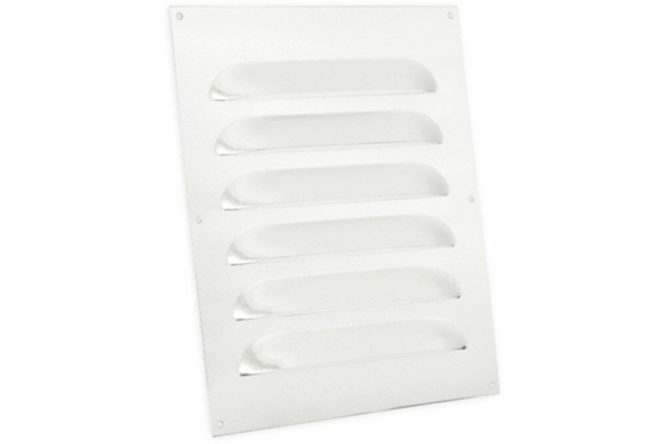 Schoepenrooster alu brut 250x400mm