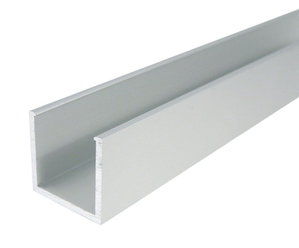 Henderson U-profiel 6000mm alu geanodiseerd 94SC/6000