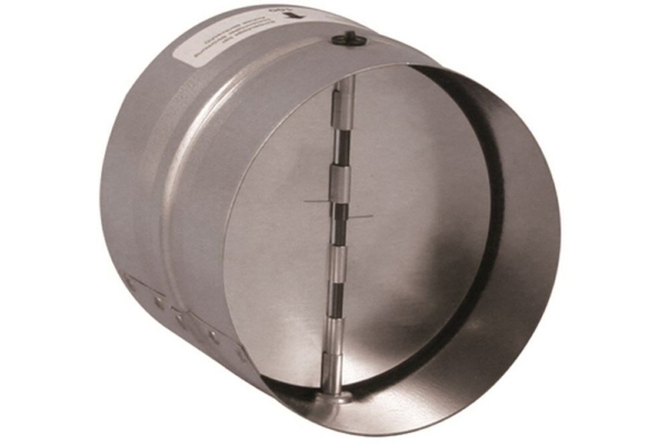 Buisverbinder met vlinderklep dia 150mm