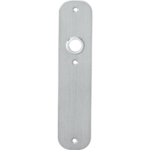 Schild plat 190x42x2mm pc55 rvs