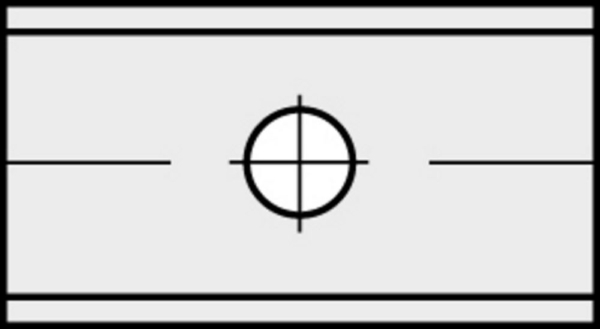 Trasco wisselmes/keermes HM 20x12x1.5mm (10st)