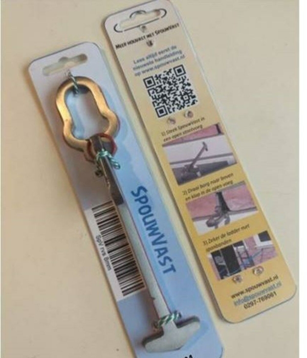 SpouwVast rvs 8mm, voegbreedte 10mm