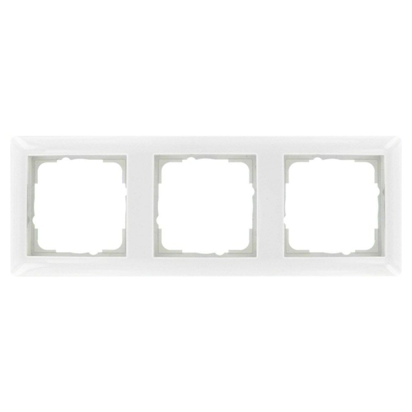 Gira ST55 3-voudig raam wit