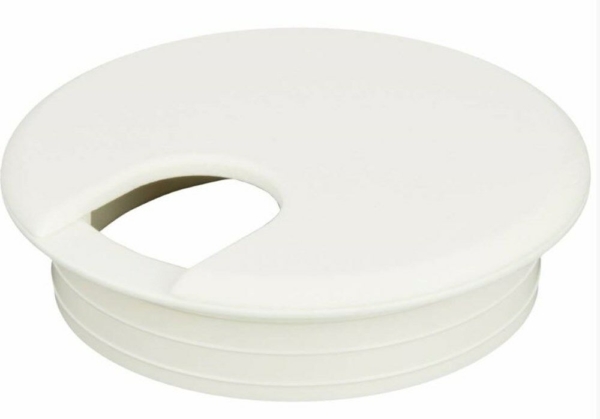 Kabeldoorvoerdoos ABS dia 95.0/80.0x21mm wit RAL9003