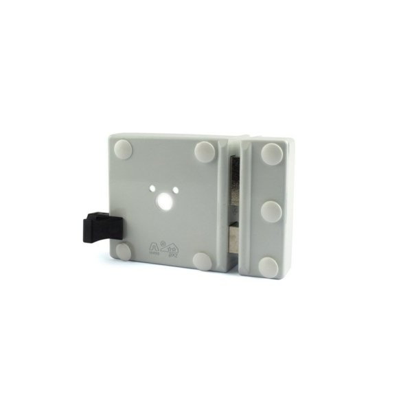 Oplegslot wit verstelbaar 50/60mm DIN ls excl.cilinder