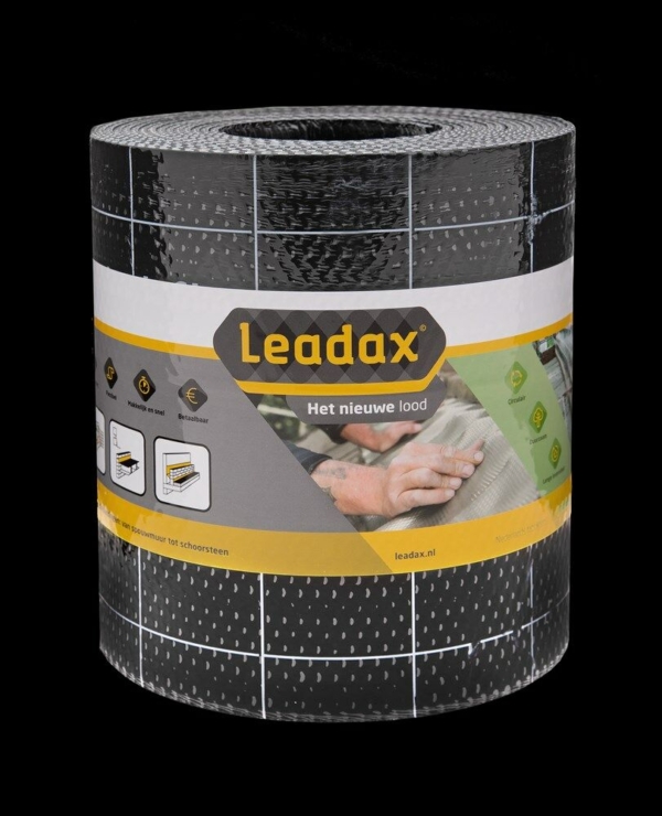 Leadax loodvervanger 250mm zwart (6mtr)