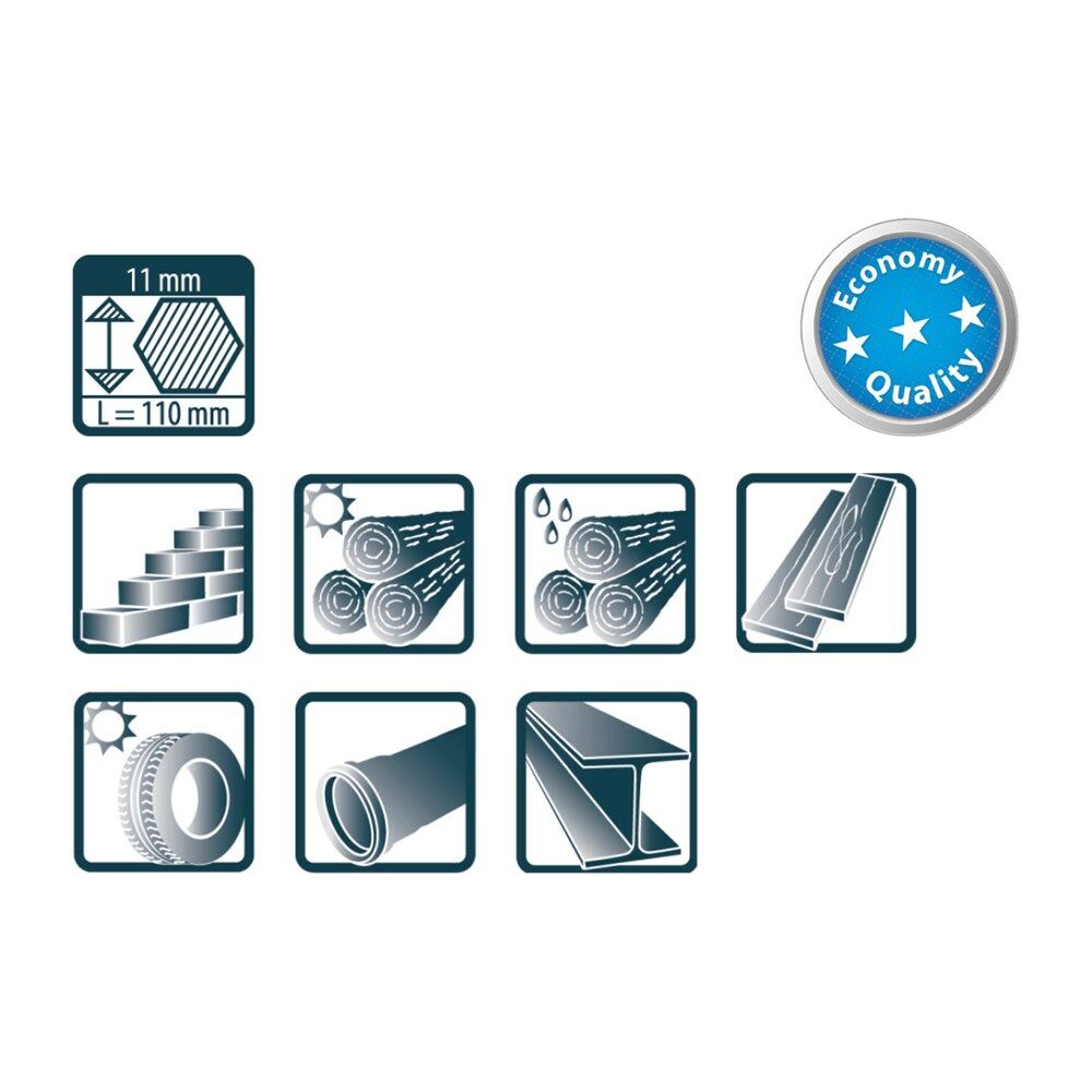 Pica markeerkrijt ECO 591 rood (12st)