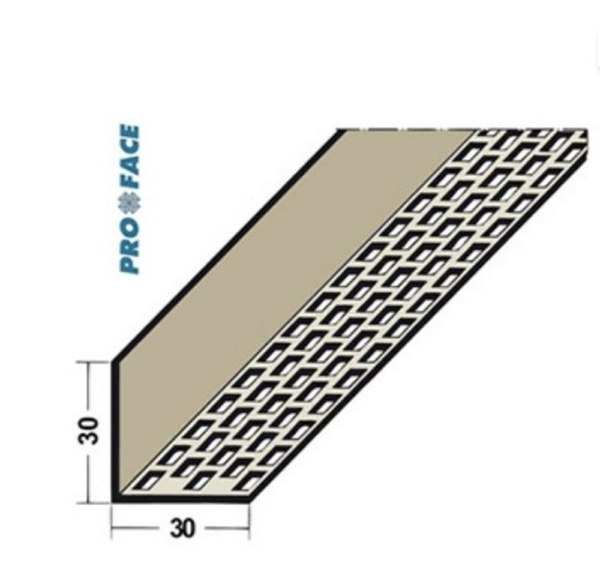 Ventilatieprofiel VX300-PBL250 pvc zwart (2.50mtr)