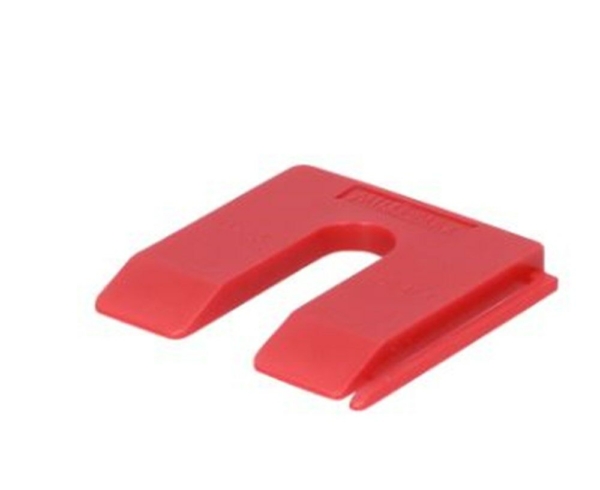 Milli-Max vulplaat 50x50x5mm rood (80st)