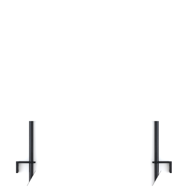 Bedieningsstang Dagplaats. 500mm Ral9005