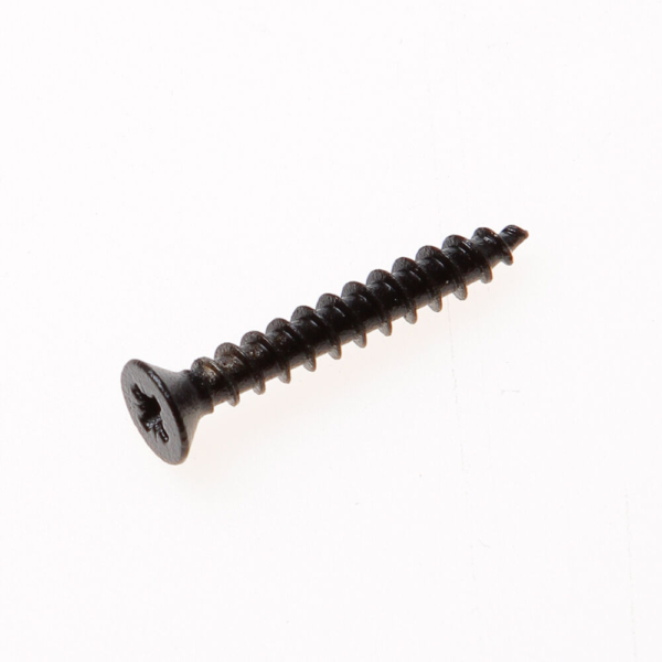 Bev.schroef 4.5x30mm pz2 rvs zwart