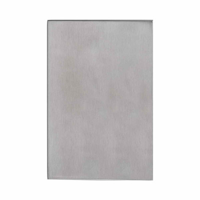 Tegenk tbv glasdeurslot Office Rechth. R RVS mat