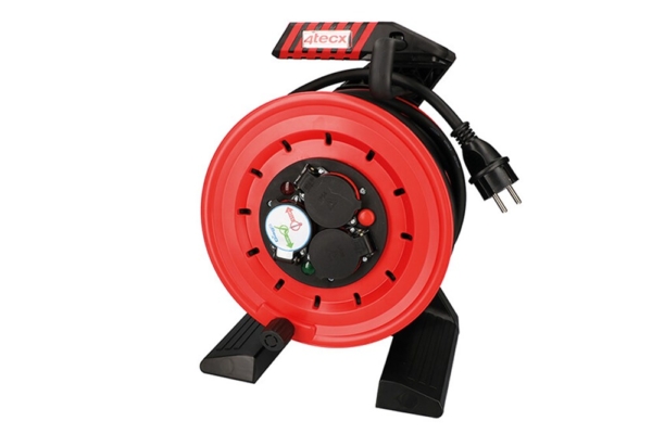 4tecx Kabelhaspel premium NL 25m neopreen H07RN-F3G 1,5mm²