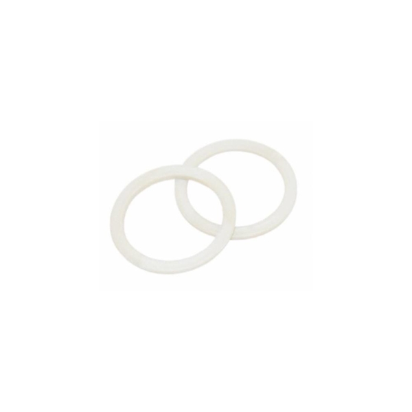 Nylon ring 18mm plat wit