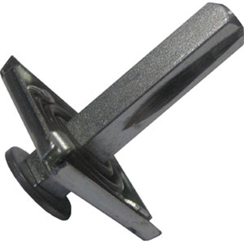 Stift met veerplaatje vierkant