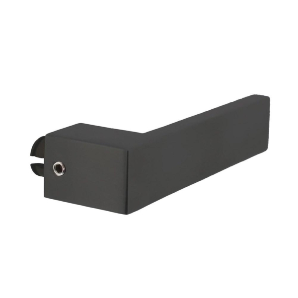 Deurkruk Amsterdam RVS mat zwart