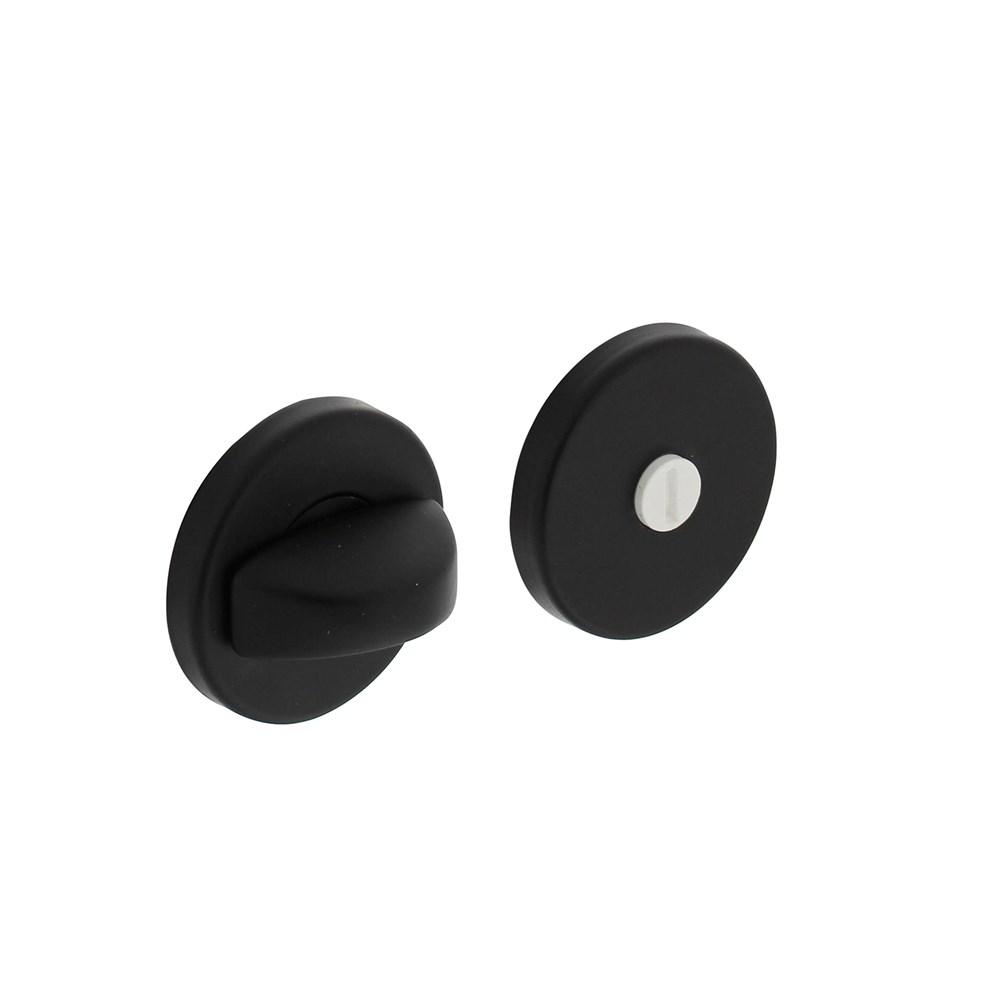 WC-sluiting ø50x7mm + 7mm nokken met 8mm stift alu./zwart