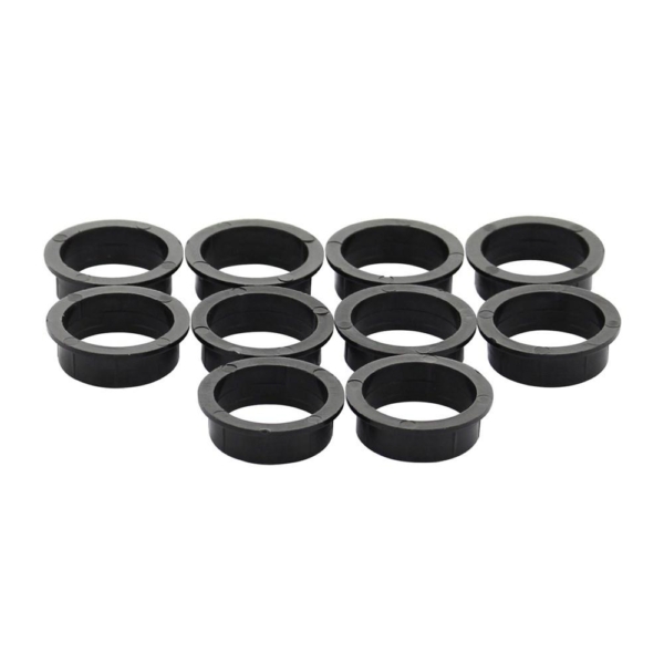 Accessoireset E: 10 nylon ringen 20mm-18mm zwart