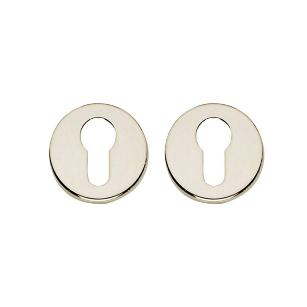 Cilinderrozetten verdekt ø49x7mm nikkel