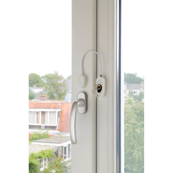 SecuMax Raambegrenzer Flex Binnen & buitendraaiende ramen Wit