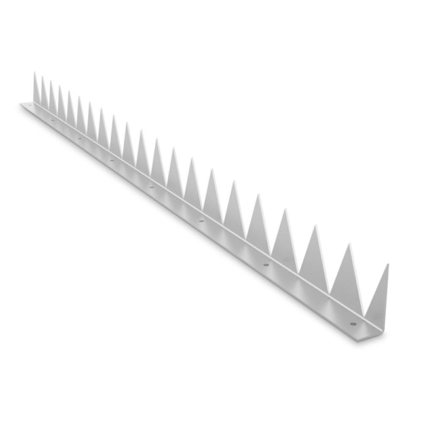 SecuMax Anti-klimstrip, staal verzinkt, haaks, lengte 100 cm (2 st) L 1000 H 60 mm D 2 mm sendzimir