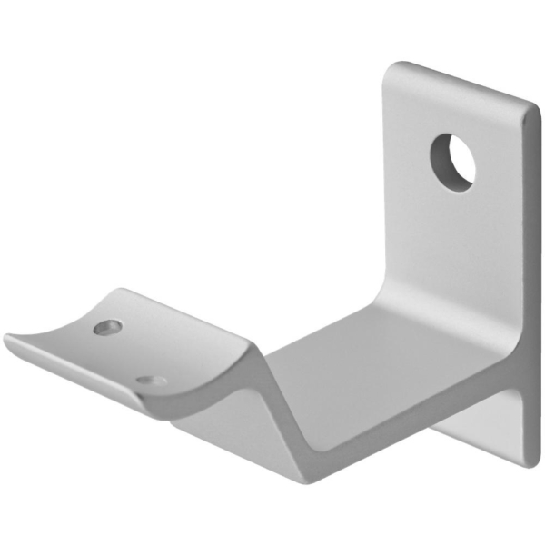 Leuninghouder stokschr. mat naturel