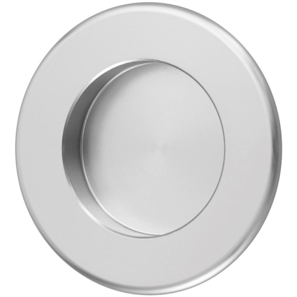 Schuifdeurkom rond 52 mm naturel