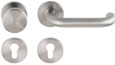 Knop/krukgarn CECIL DIN-L/R PF KL4 rvs mat PC