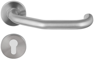 Krukgarn CARICE PF KL4 paar op rnd ¢54mm m/PC roz. rvs mat