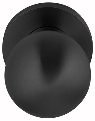 PF Recht Bolknp Ø50 vastgevrd op rozet z. nok zwrt