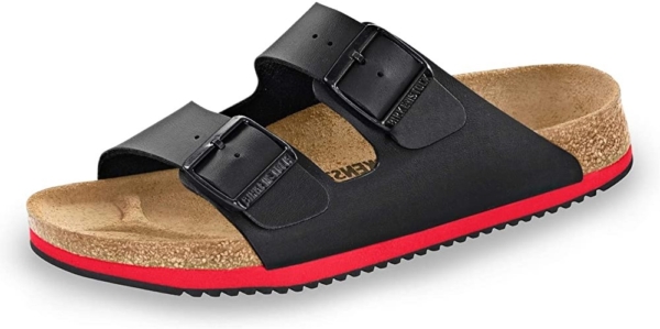 Sandaal Arizona Super Grip maat 42 zwart Birko Flor DIN EN ISO 20347 BIRKENSTOCK