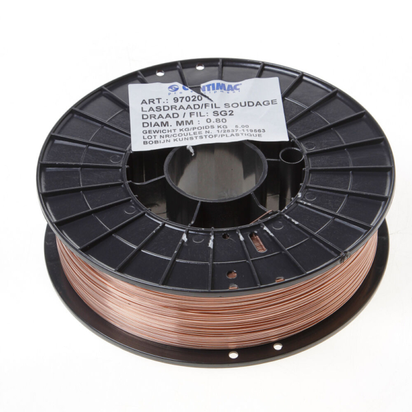 Lasdraad norm. staal 0.8mm 5kg