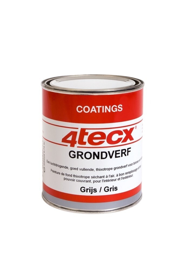 4tecx Grondverf wit 5ltr