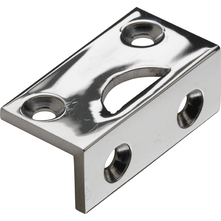 Hoeksluitplaat halfronde stang MGN