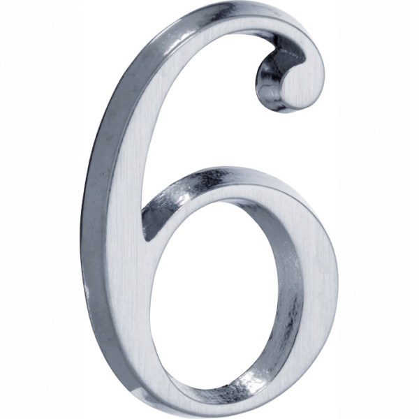 Huisnummer Roman 50mm-6 MMC