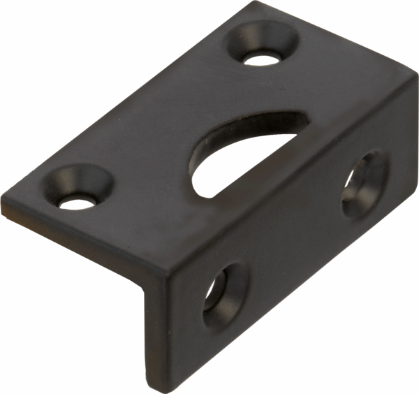 Hoeksluitplaat halfronde stang MMZ